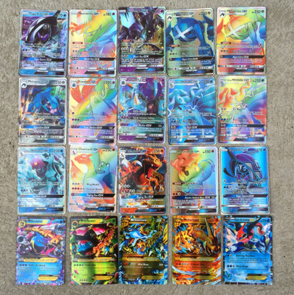 GX Pokémon Flash Cards - 100 Cards Set