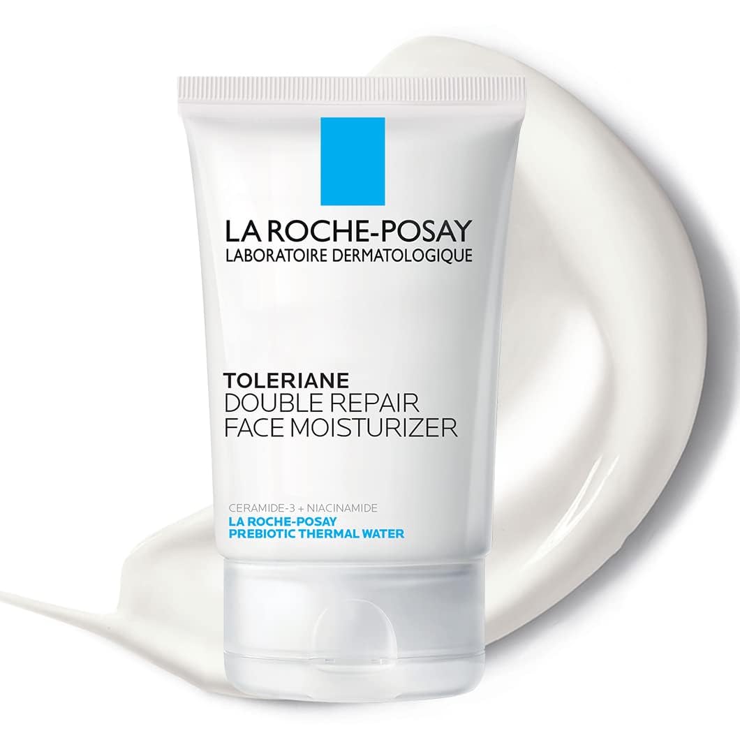 La Roche-Posay Toleriane Double Repair Moisturizer – Daily Face Cream for All Skin Types