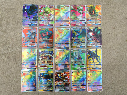 GX Pokémon Flash Cards - 100 Cards Set