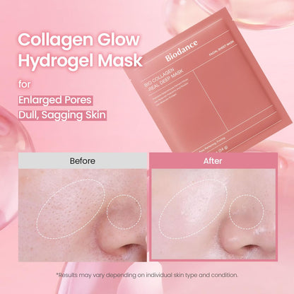 BIODANCE Bio-Collagen Deep Hydrogel Face Mask 4-Pack | Hydrating Korean Skincare