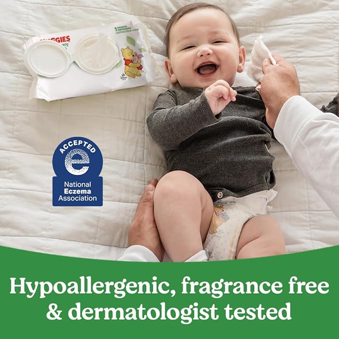 Huggies Natural Care Sensitive Baby Wipes 768 Count | Unscented & Hypoallergenic
