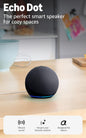 Amazon Echo Dot (Newest Model) Smart Speaker with Alexa | Vibrant Sound | Charcoal