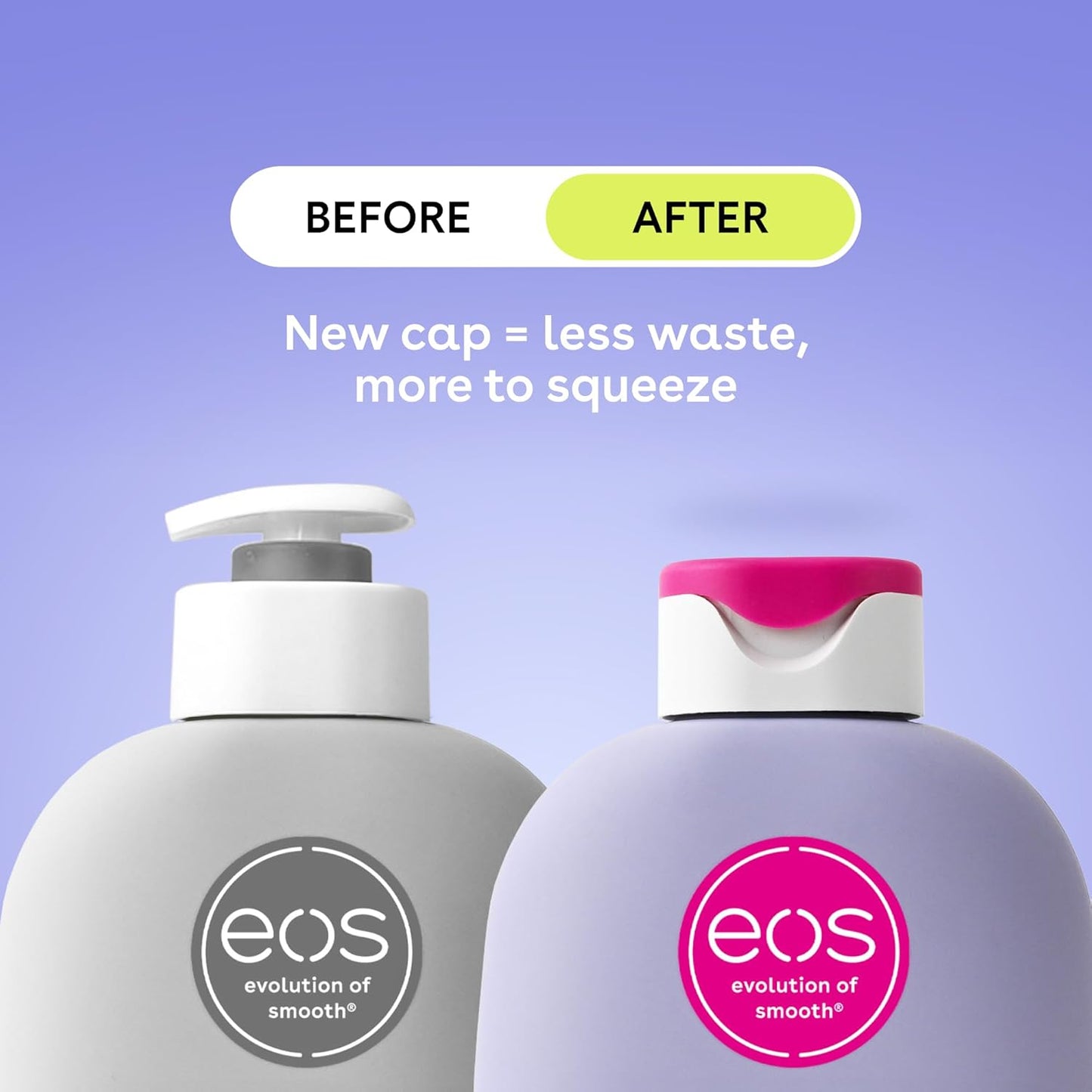 EOS Shea Better Body Lotion Vanilla Cashmere 16 fl oz | 24H Hydration & Vegan Formula