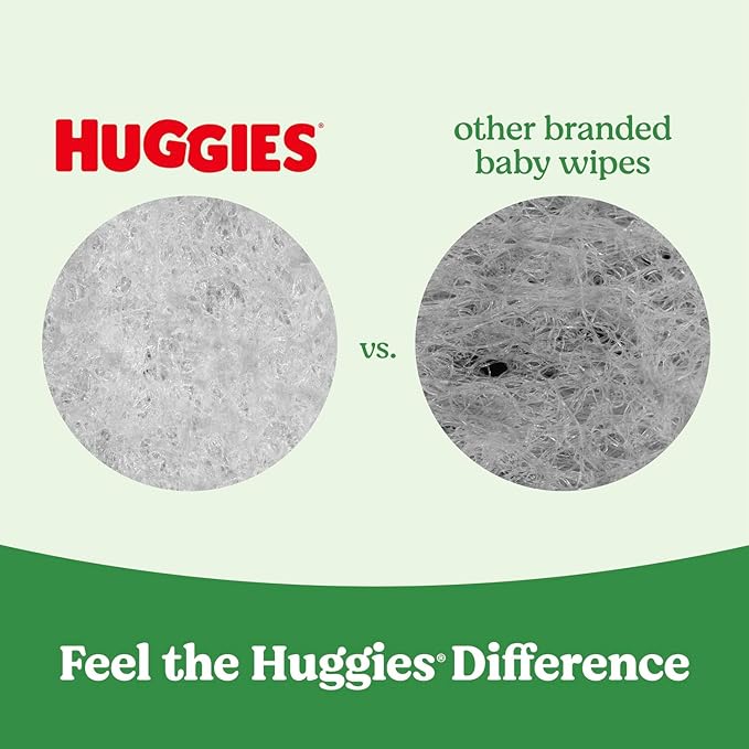 Huggies Natural Care Sensitive Baby Wipes 768 Count | Unscented & Hypoallergenic
