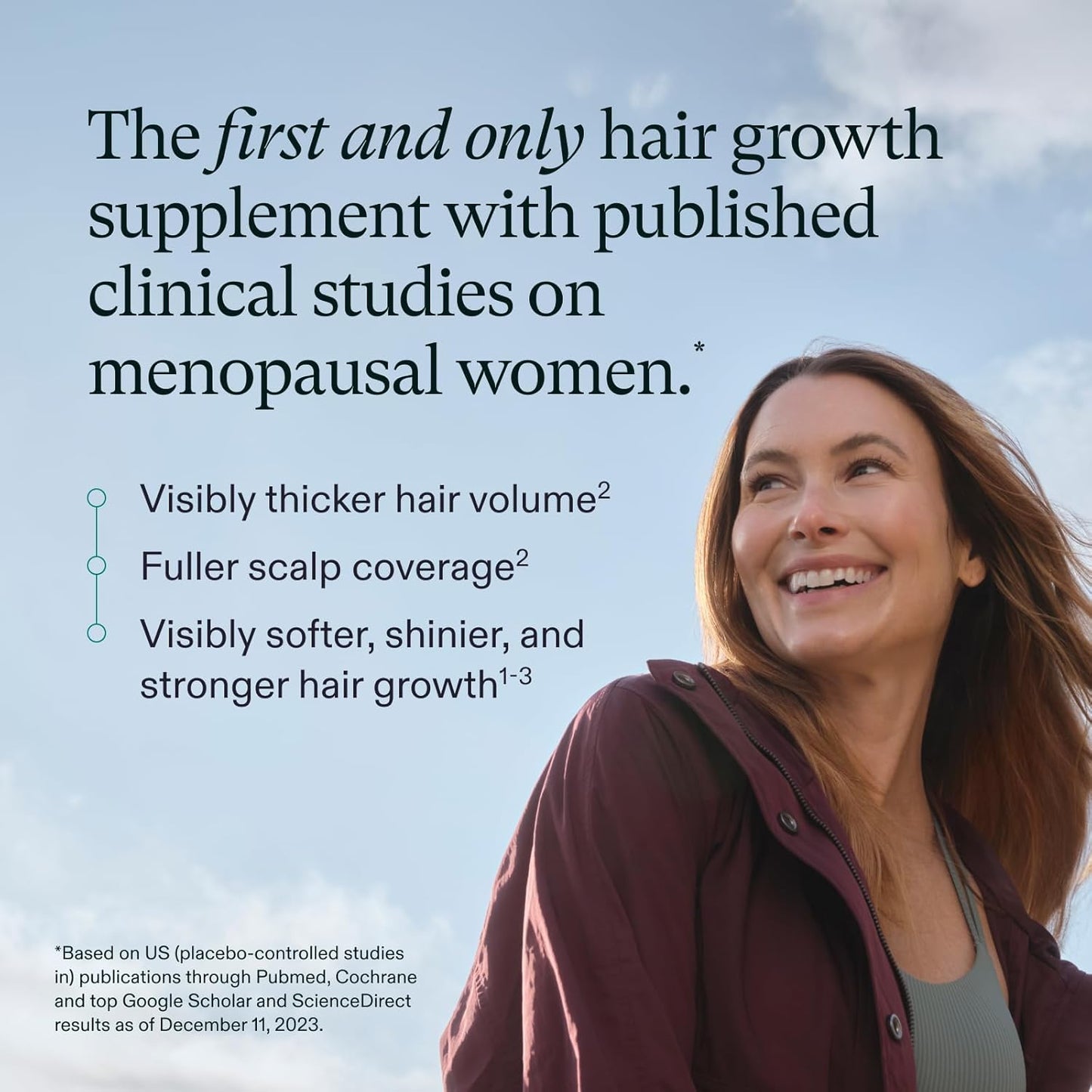 Nutrafol Women's Balance Hair Growth Supplements for Women 45+ | Thicker, Fuller Hair & Scalp Coverage | 1 Month Supply