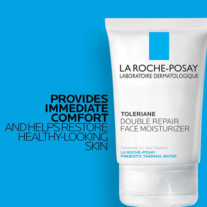 La Roche-Posay Toleriane Double Repair Moisturizer – Daily Face Cream for All Skin Types