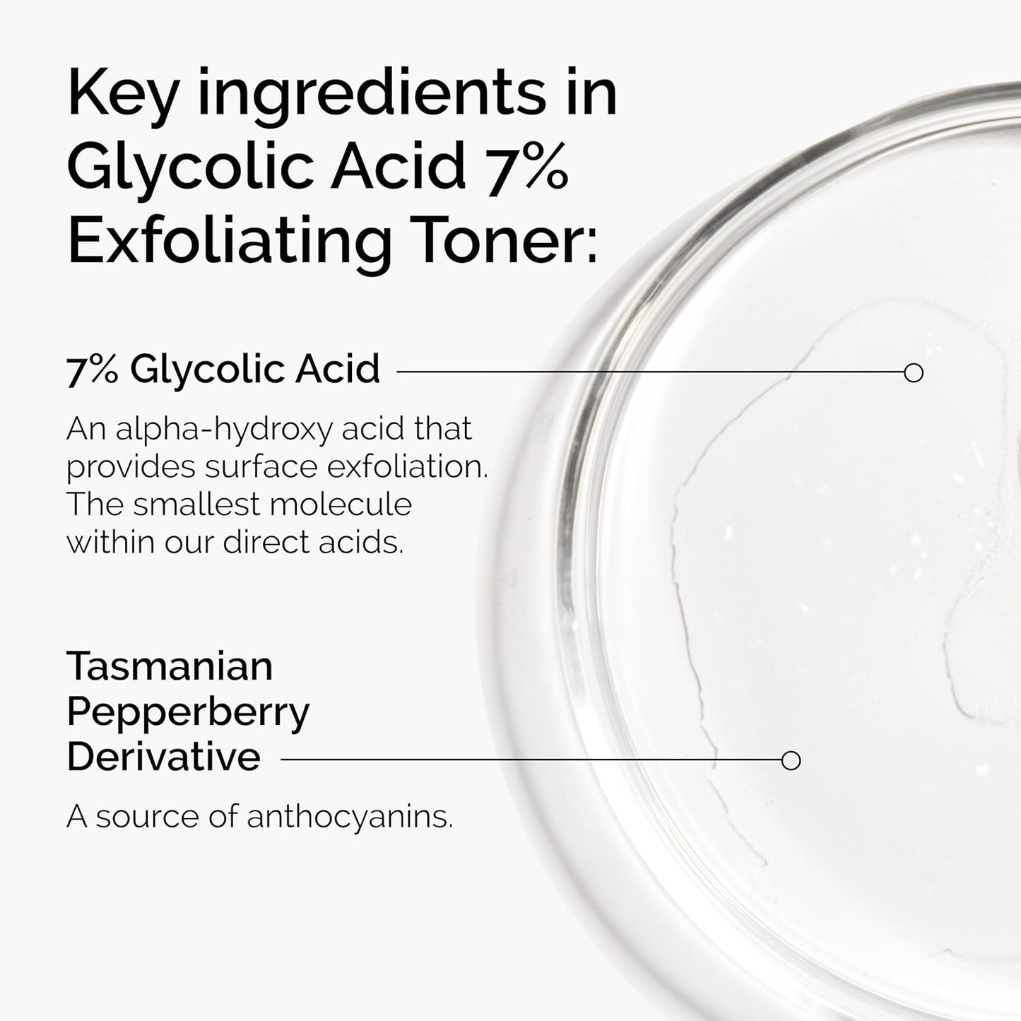 The Ordinary Glycolic Acid 7% Exfoliating Toner | Brightening & Smoothing Skincare