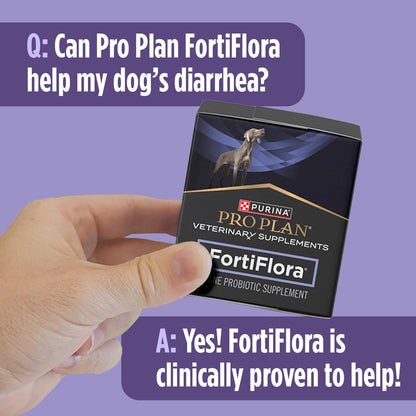 Purina Pro Plan FortiFlora Probiotic Powder for Dogs – Digestive & Immune Support