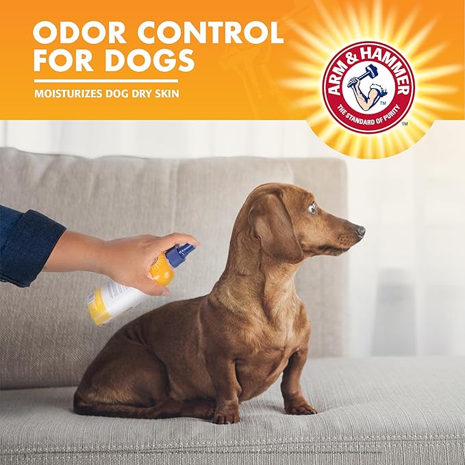 Arm & Hammer Dog Deodorizing Spray – Kiwi Blossom Fresh Coat Odor Control 8oz