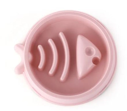Fish Design Pet Food Bowl
